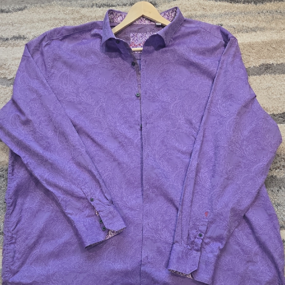 Robert Graham Men's Shirt 4XLT - Picture 2 of 6